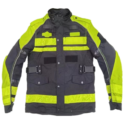 Nylon Tarsilon Motorbike Riding Jackets Removable Thickened Waterproof