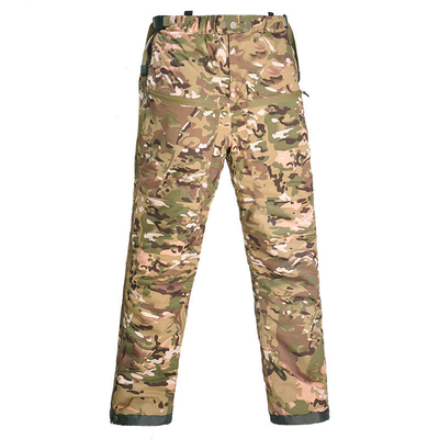 3XL Armazenamento de calor Militar Táctico CP Camo Calças de algodão com fecho lateral