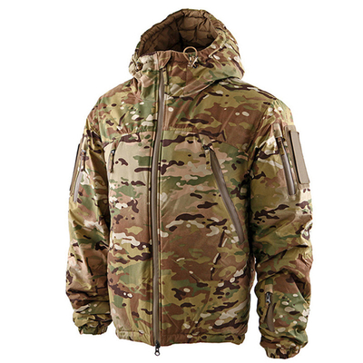 Colete táctico impermeável CP Camuflagem Resistência ao frio Colete tático militar